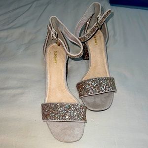 Brand New Gold Sparkle Heels